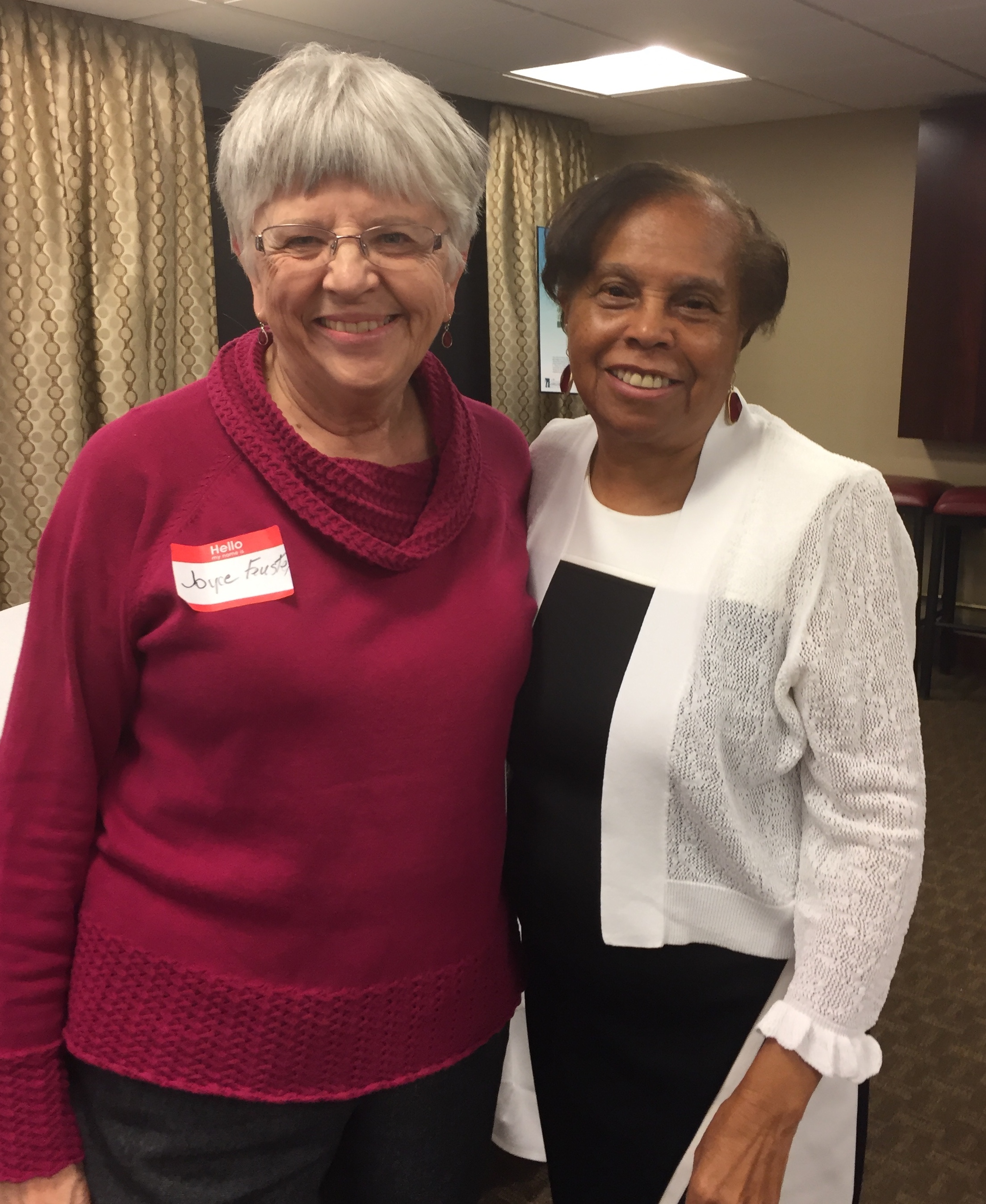 Joyce and Charlotte at Success for Women 50 and Older Boomers' Social